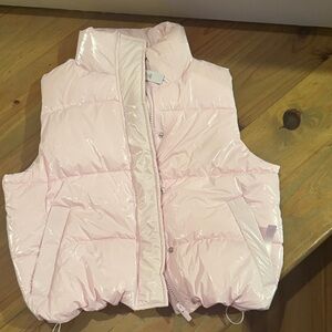 Victoria's Secret Light Pink Puffer Jacket